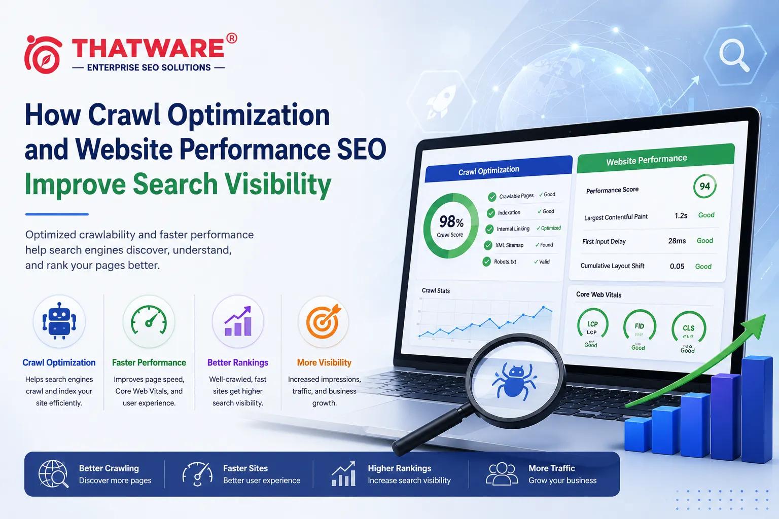 How Crawl Optimization and Website Performance SEO Improve Search Visibility